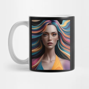 t-shirt beautiful girl Mug